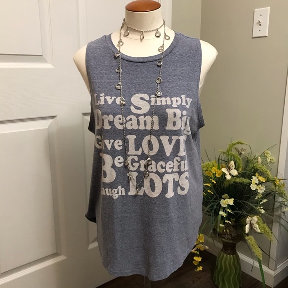 One Clothing Sleeveless T-Shirt M